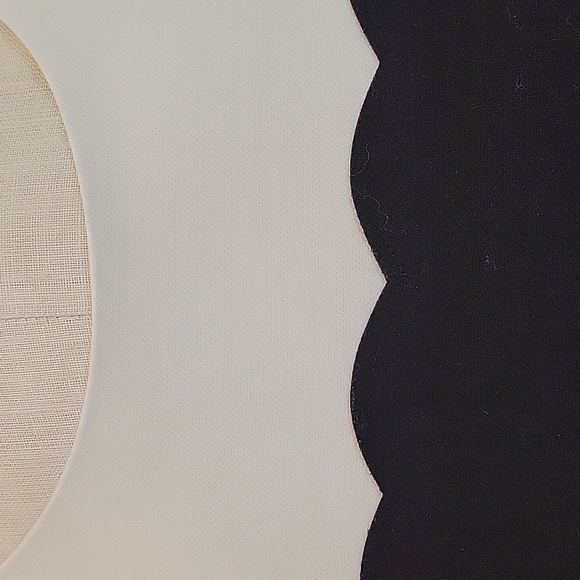 LOFT Ann Taylor size 0 mini dress scalloped fabric detail at chest and bottom - Picture 2 of 5